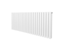 Radiador Oval De Colunas 600x1440mm Em Aço Carbono Branco Com Elevada Emissão De Calor E Revestimento De Tripla Camada