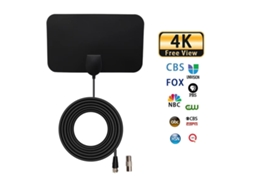 Antena Interna De Tv Hd Para Ondas Digitais Terrestres(dvb, T2)