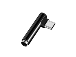 Adaptador Usb c para 3.5mm com Design Curvo LAXISCREED