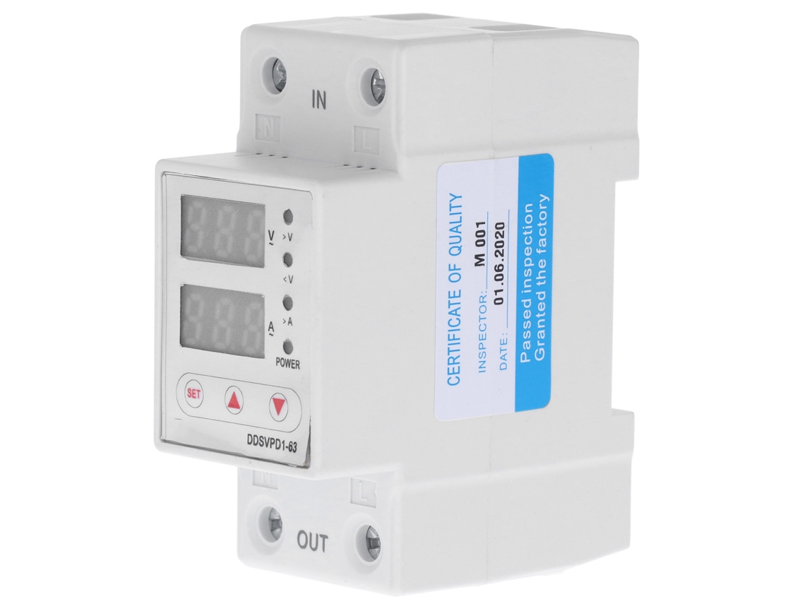 Dispositivo de Proteção de Voltagem Ajustável 220v 40a