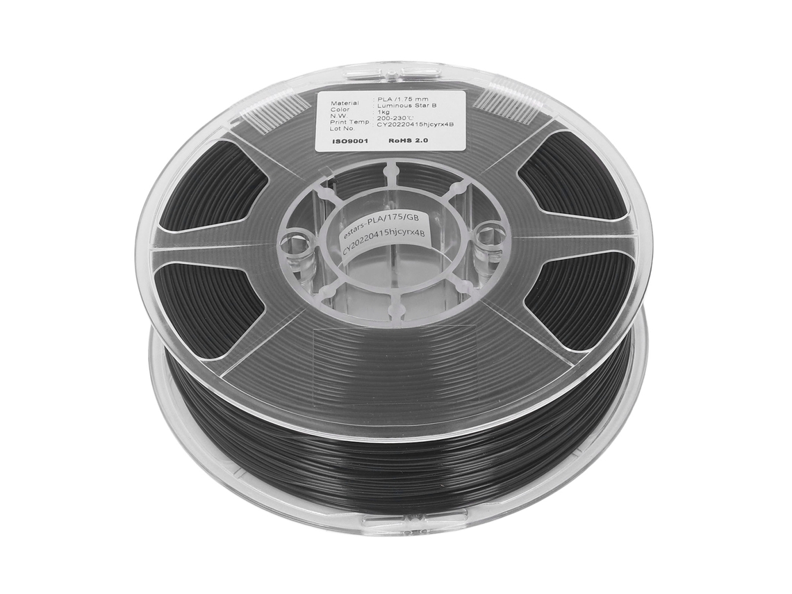 Filamento Pla 1,75mm Estrela Luminosa para Impressora 3d e Caneta 3d