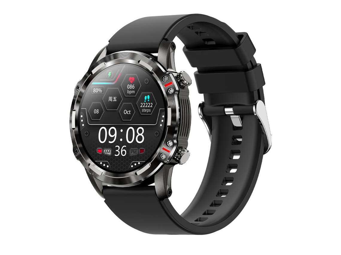 Smartwatch, tela sensível ao toque de 1,32 polegadas, modo de esportes ao ar livre IP67, rastreador de frequência cardíaca e Sono Bestvite