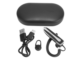 Fone de Ouvido Bluetooth com Cancelamento de Ruído, Sem Fio V5.3, Microfone Integrado . EOOCOO (ouvido Único)