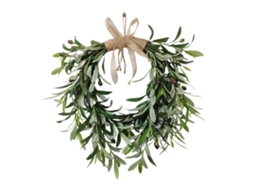 Laxiscreed Grinalda De Flores Artificiais De 50cm Para Decoração De Parede E Porta Na Primavera E Verão