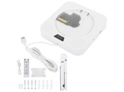 Aetheria reprodutor de Cd Portátil Bluetooth com Suporte Mural e Mesa para Educação Fetal e Música
