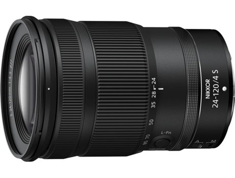 Objetiva NIKON Nikkor Z 24-120mm (Preto - Encaixe: Nikon Z - Abertura: f/22 - f/4)