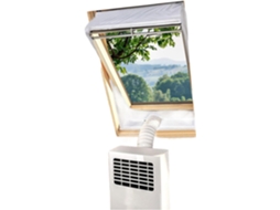 Kit De Ventilação Para Ar Condicionado Janela | Vedação Portátil – Dutos Móvel Casa, Apartamento, Fazenda, Dormitório