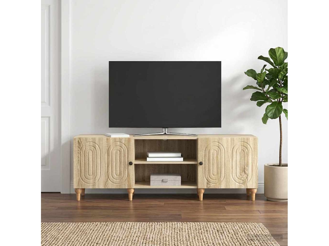 Vidaxl Gabinete Para Tv 150 X 31 X 50 Cm Carvalho Sonoma