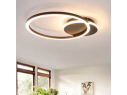 ZMH Luminária de teto LED moderna 24W - Luminária de metal para cozinha e corredor 3000K