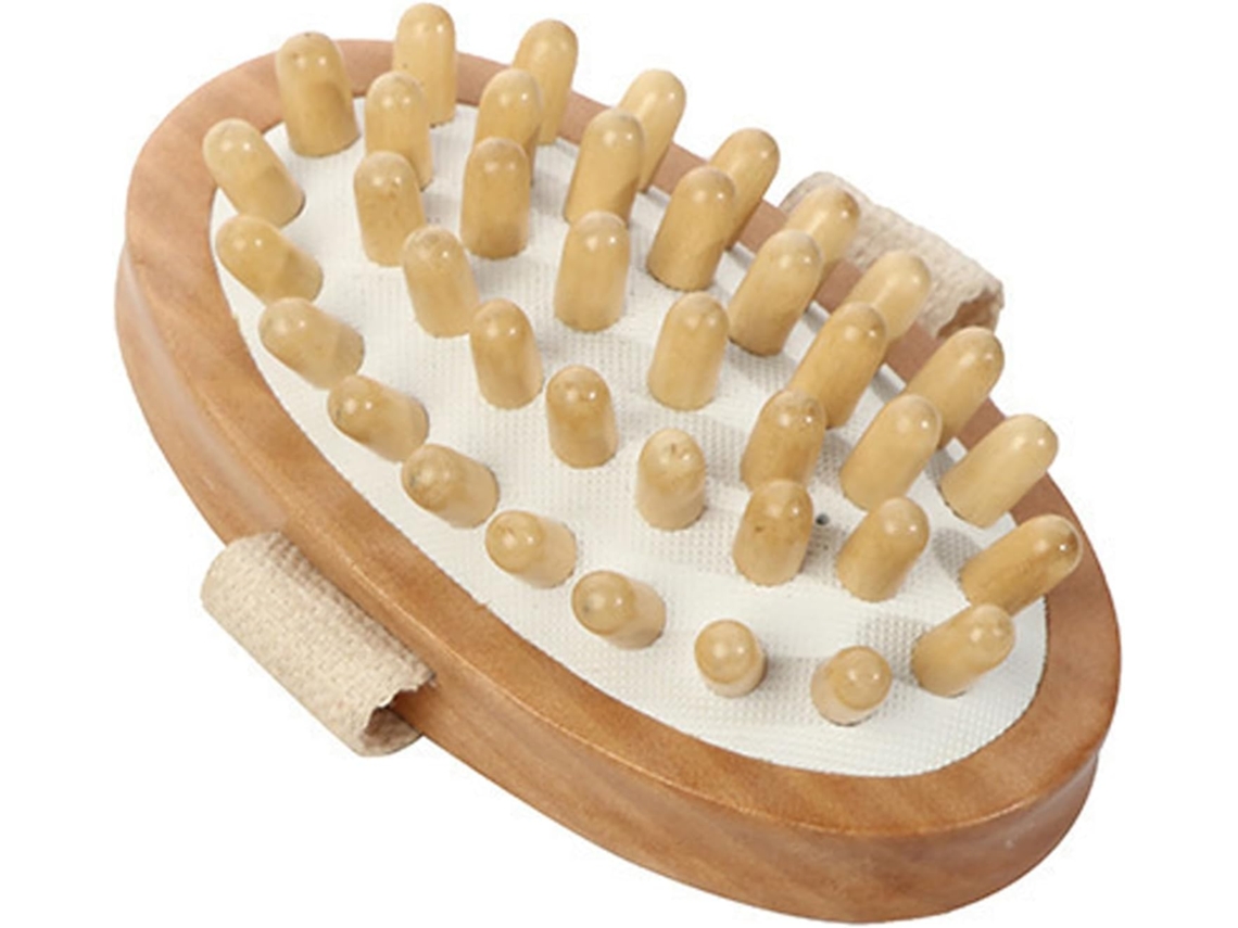 Escova De Massagem Corporal Completa, Escova Para O Corpo E De Massagem | Pente Relaxante Madeira Mulheres Homens