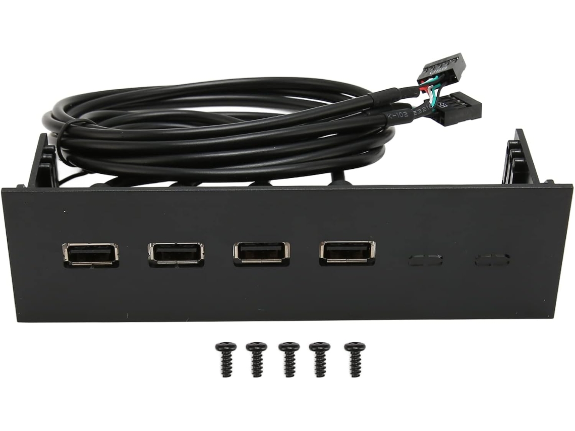 Painel Frontal Para Hub Usb 2.0 De 5,25 Polegadas, Substituição
