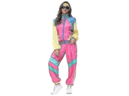 2026 traje Retrô Dos Anos 80 90 para Casais Chándal Hip Hop Disco Festa Halloween
