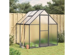 Vidaxl Estufa Com Estrutura De Base 169x169x195 Cm Alumínio Antracite