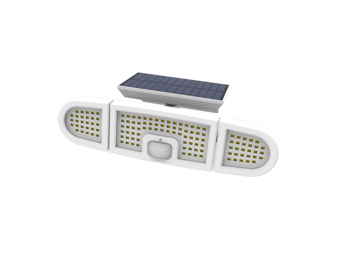 Foco Projetor Led Solar 7 W, Ip65, Com Sensor De Movimento Pir E Crepuscular Cave 6000k - 6500k Sim Branco Branco Frio