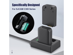 2026 cargador de Bateria para C300 Pocket, Bateria Lp e17 Y Sjcam C300, Cargador Usb Portátil
