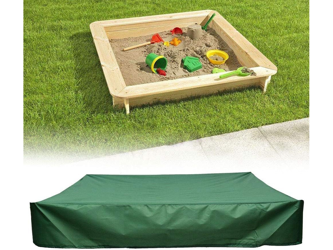 Capa Impermeável Para Caixa De Areia De 150x150 Cmcordão Fixo Para Proteger Contra Chuva E Poeira Zeuxo