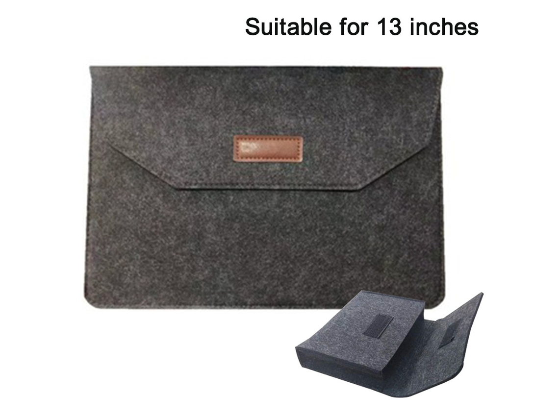MEOIRUERY Capa Para Laptop Compatível Com Macbook Pro 13/15 Polegadas, Macbook Air, Hp Dell Lenovo, Capa Em Feltro Com Bolsa Extra