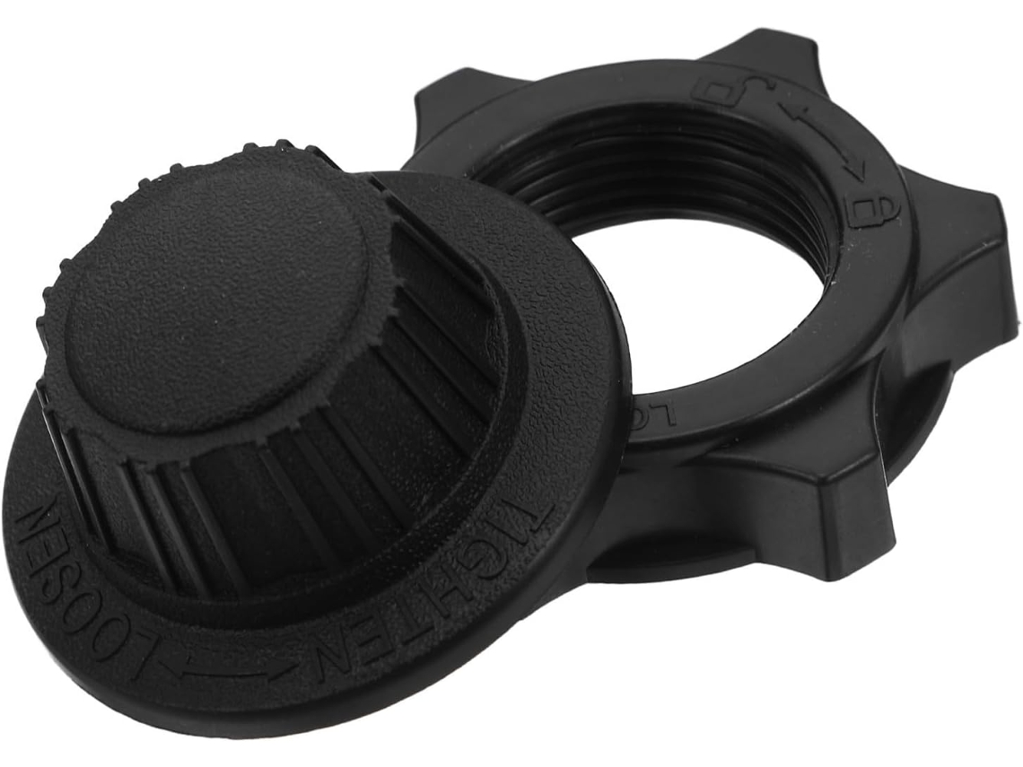Conjunto De 2 Peças De Capas Para Porcas De Hélices De Ventilador De Pedestal Em Abs Preto.
