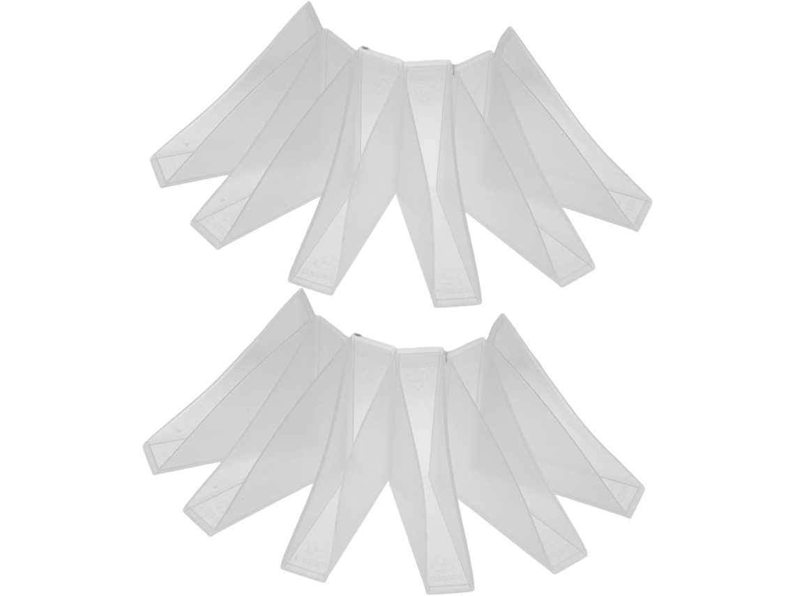 Balacoo Conjunto De 100-protetores Canto Triangulares Plástico Para Móveis Decorativos, Mesas, Fotos E Espelhos