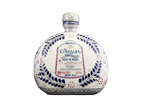 Tequila Cofradia Talavera Ceramic Reposado LA COFRADIA