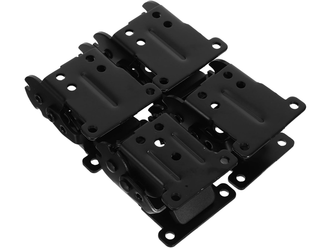 Conjunto De 4 Suportes Dobradiça Autotravantes Reforçados Para Cantos