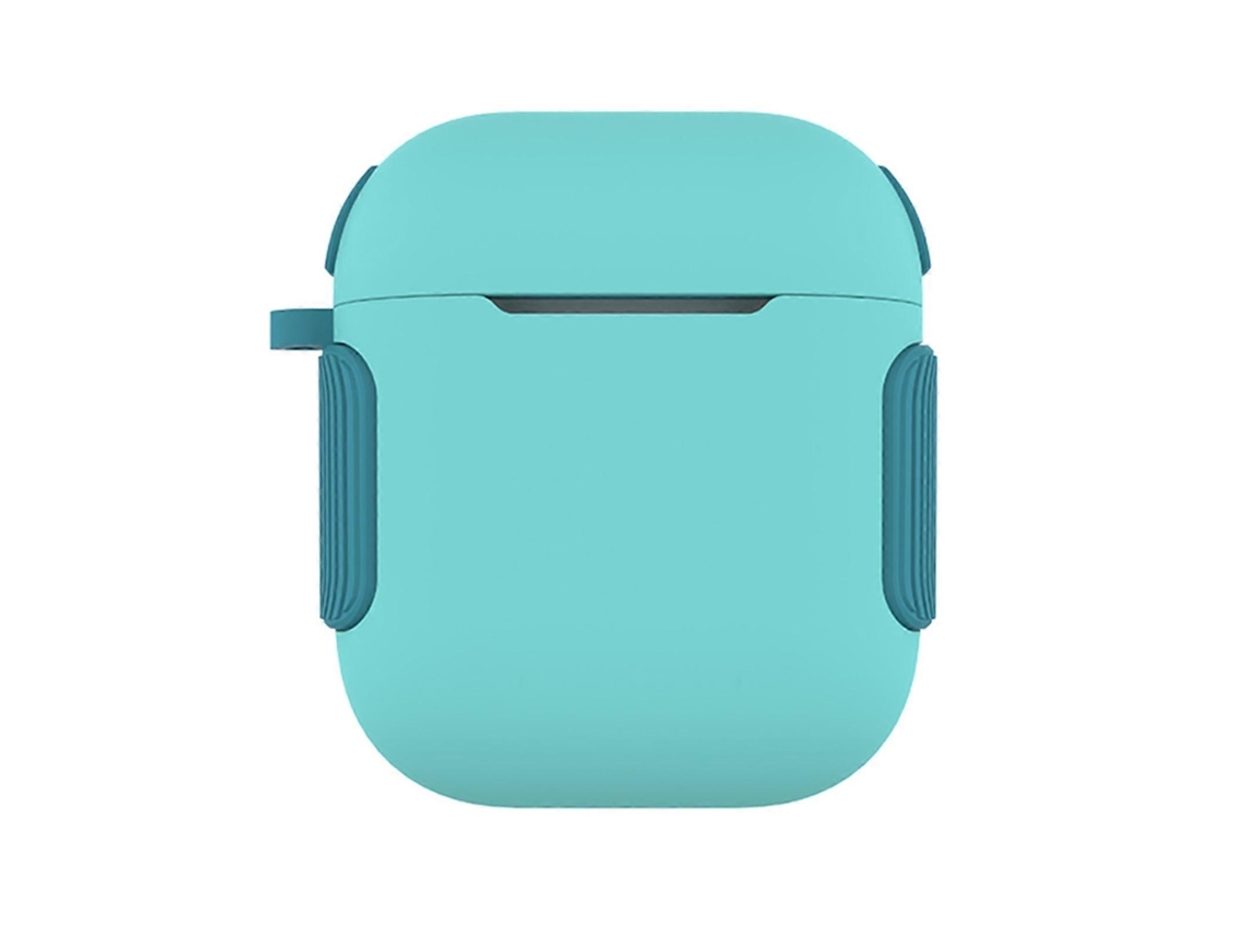 Capa para Fones de Ouvido 2 em 1 com Textura Fosca e Núcleos Contrastantes em PC + TPU para AirPods 2/1 GIECY