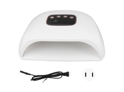 Lâmpada De Unha 180w Tela De Visualização Secador Multifuncional Eficiente Para Esmaltes De Gel Com Plug Us