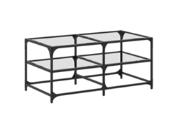 Coffee Table, Coffee Tables Vidaxl Transparente Madeira Processada (98.5 X 50 X 45 Cm)
