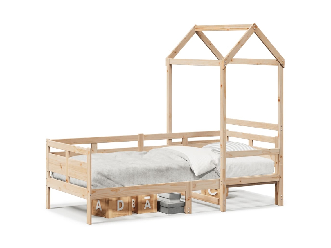 Day Bed, Day Beds Vidaxl Marrom Madeira De Pinho (80 X 200 Cm)