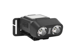 Farol Removível Lanterna De Cabeça Cob Recarregável De 1500mah 5 Modos Para Caminhadas E Ciclismo Preto Yunzii