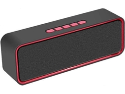 Caixa De Som Portátil Sem Fio, Bluetooth 5.2 Olysi Shop (vermelha)