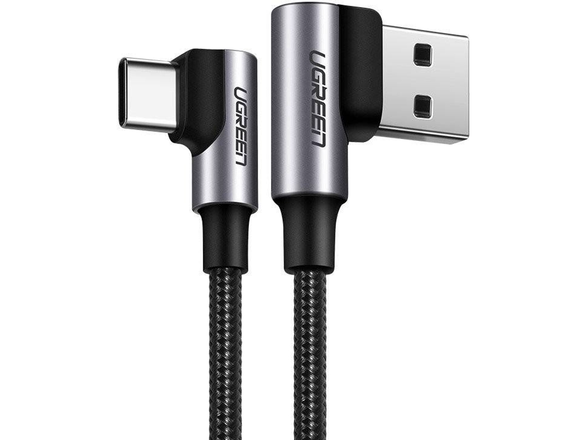 Cabo UGREEN Us176 20855 (USB-C - 0.5 m - Cinzento)