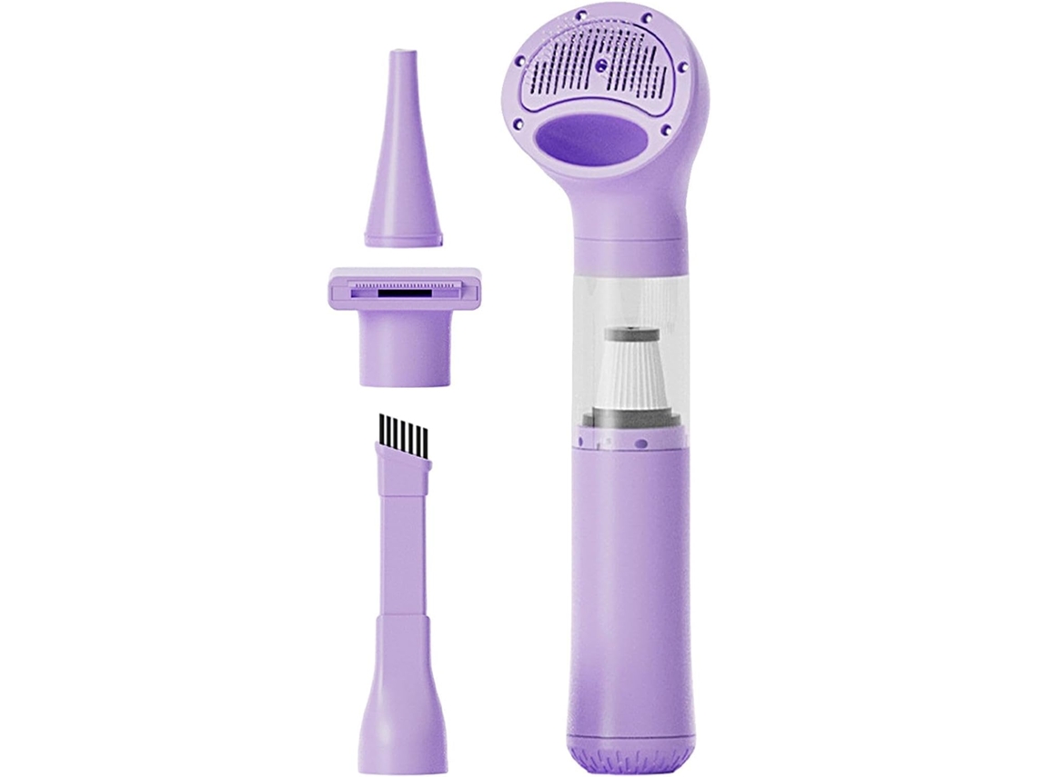 Aspirador De Pó Para Higiene Canina Com Múltiplos Bicos, Ferramenta Portátil Sem Fio
