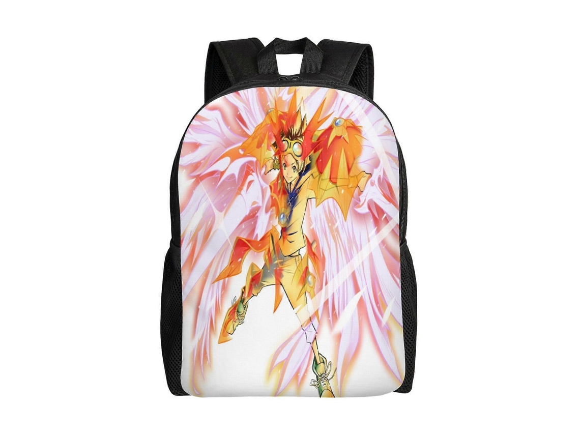 Mochila De Estudante Digimon R183, Durável E Leve, Alça De Ombro Impermeável E Respirável H183 Olysi Shop