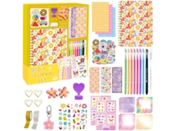 Kit Criativo Para Hobbies De Scrapbooking, De Diário, Conjunto Papelaria Divertido Adolescentes E Crianças