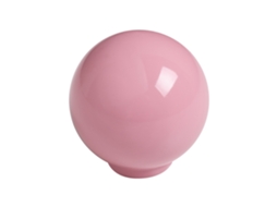 Puxador para Móveis HARDWAREXCHANGE Bola ABS Rosa Brilhante (29 mm) Conjunto de 50