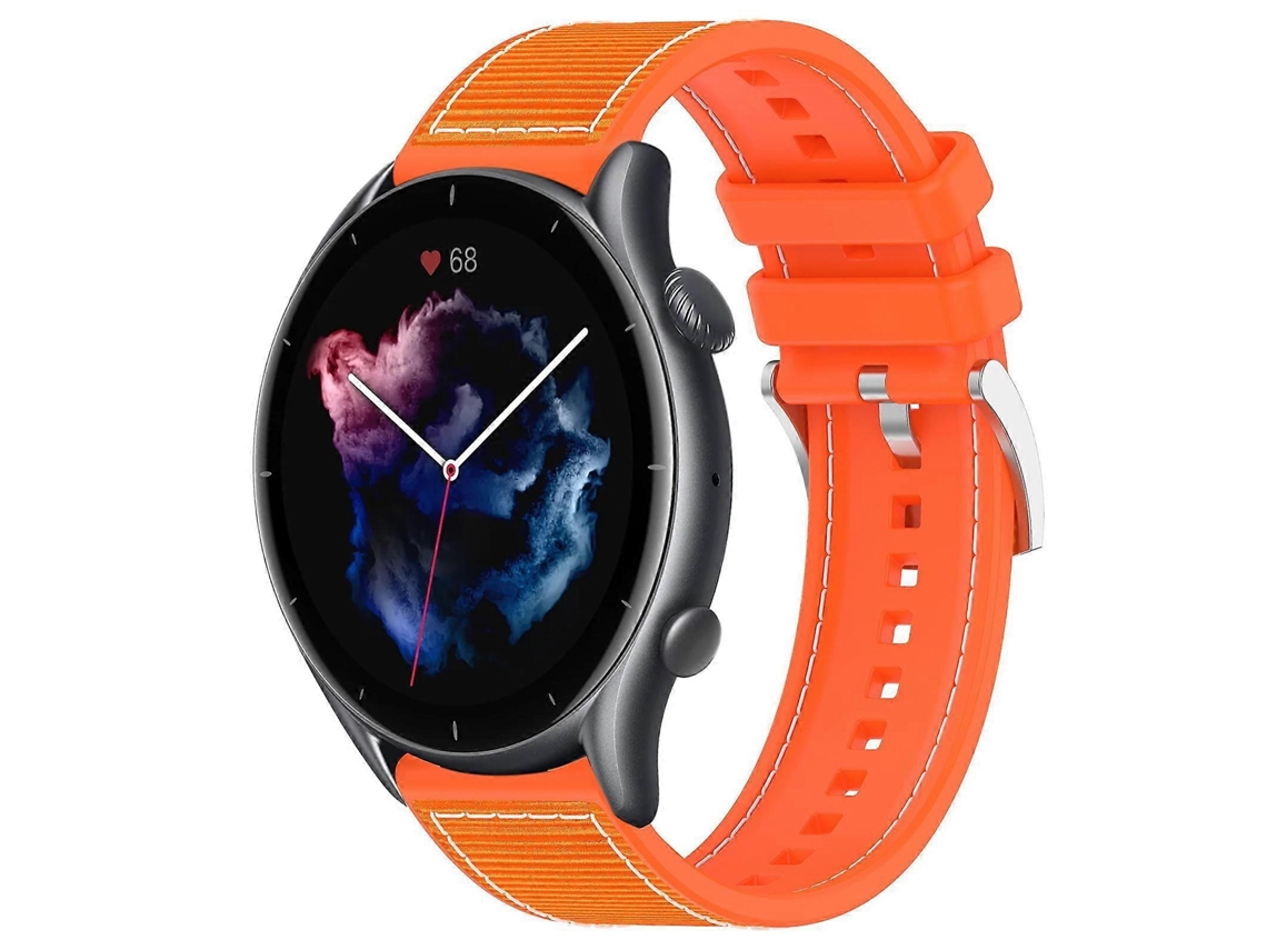 Pulseira De Relógio Híbrida De Nylon Trançado E Silicone Xdfind