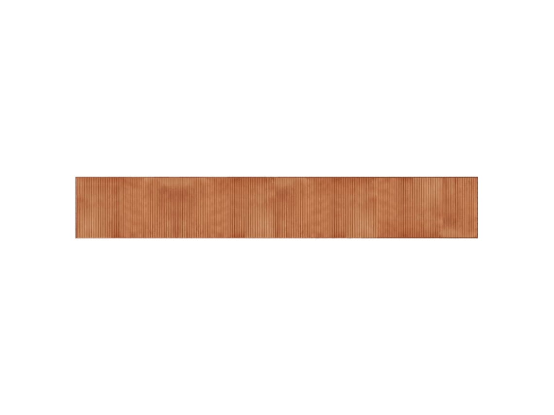 Rug, Rugs Vidaxl Marrom Bambu (60 X 400 Cm)