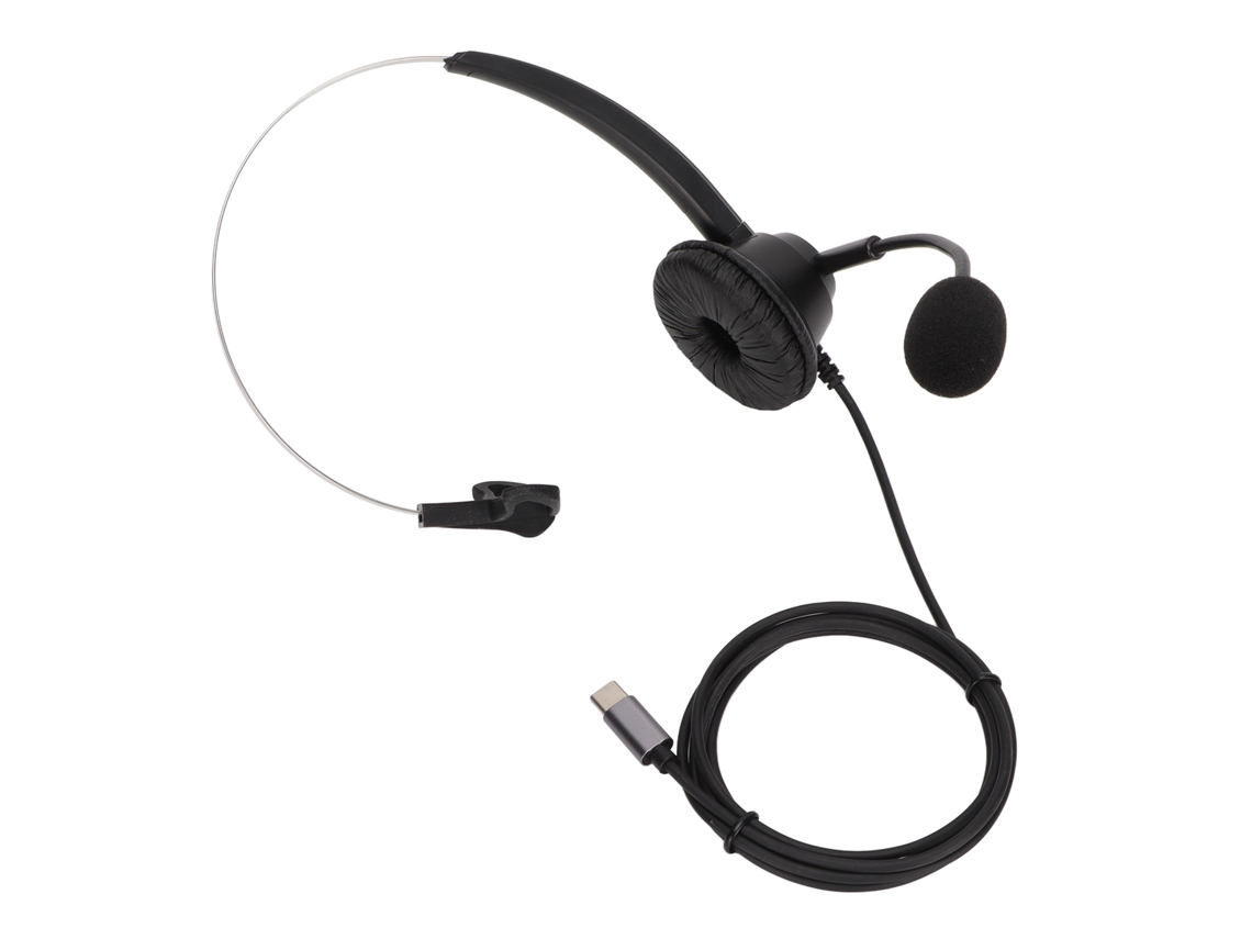Headset para Call Center Single Ear Type c Interface EOOCOO