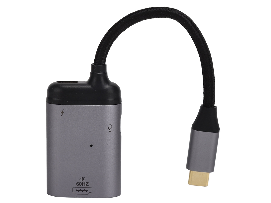 Aetheria cabo Adaptador Type c para Interface Multimídia de Alta Definição com Carregamento Rápido e Exibição na Tela