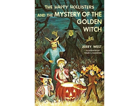Livro The Happy Hollisters and the Mystery of the Golden Witch de Jerry West (Inglês)