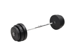 Vidaxl Barra Curl Com Discos 90 Kg