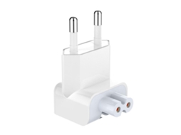 Adaptador De Viagem Para Macbook Da Apple A Ue, Conexão Fácil
