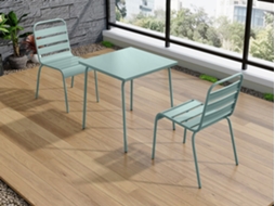 Conjunto de mesa y sillas de jardín Mirmande VENTE-UNIQUE.PT