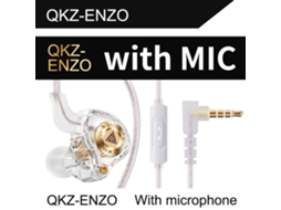 Fones de Ouvido Intra auriculares com Fio Microfone Hifi MDUG (branco)