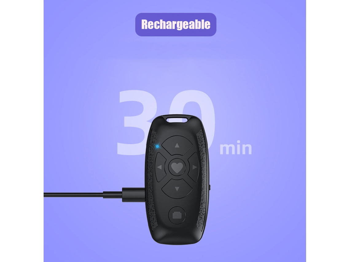 Controle Remoto Bluetooth Recarregável Tiktok