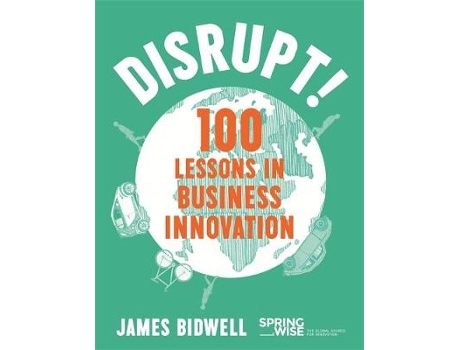 Livro Disrupt! de James Bidwell (Inglês - Capa Dura)