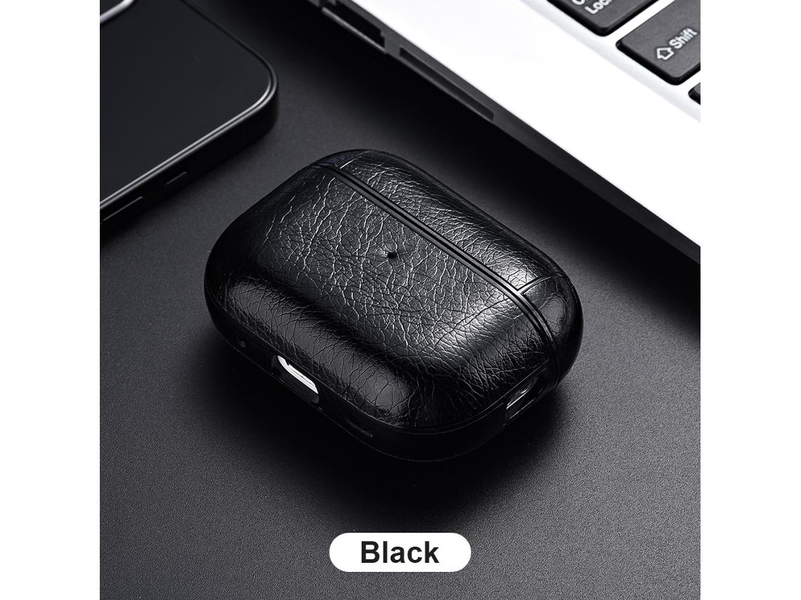 Capa De Couro Para Fone De Ouvido Airpod Pro Usb C, Proteção Para Fone De Ouvido Brilvibera