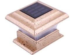 Luminária Solar De Jardim, Luz Quente Dourada Para Exteriores, Durável, Fácil De Usar, Para Uso Diár Gokoco