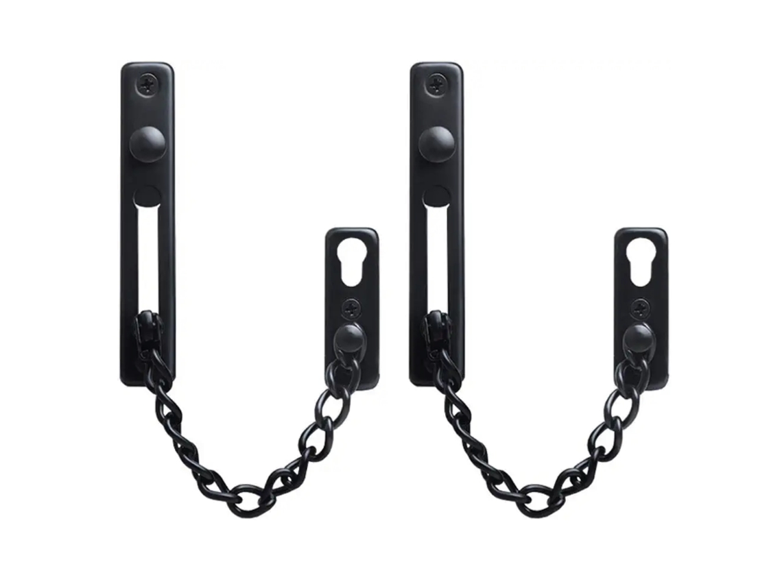 Corrente de Segurança para Porta, 2 Peças, Aço Inoxidável AQUAFORGE
